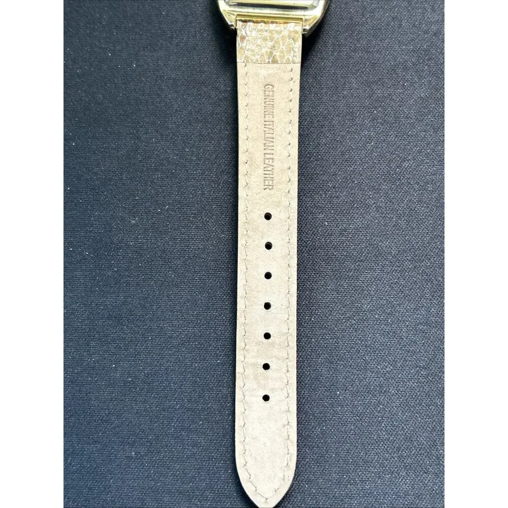 Gossip Gold Tone Beige Band Women’s Quartz Watch